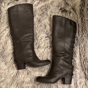 Fergalicious Black Lace up Boot